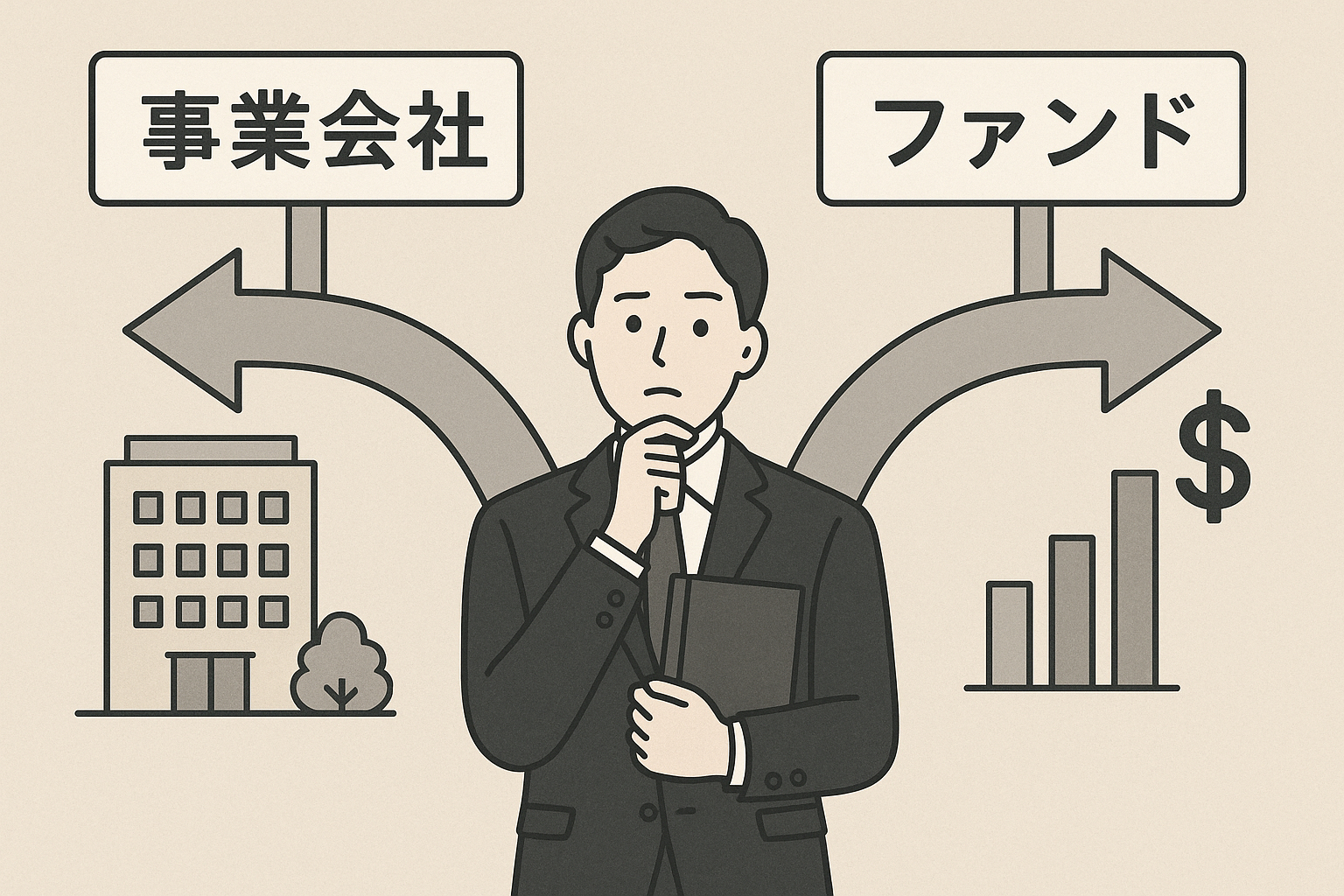 事業会社 or ファンド？